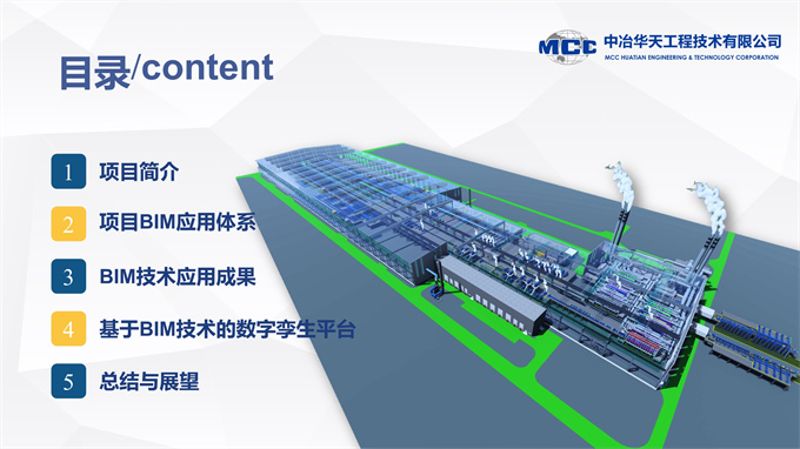 中冶华天参赛作品：江苏南通中天绿色精品钢工程棒材数字化车间建构BIM技术应用与研究(中冶2022BIM大赛)1-3