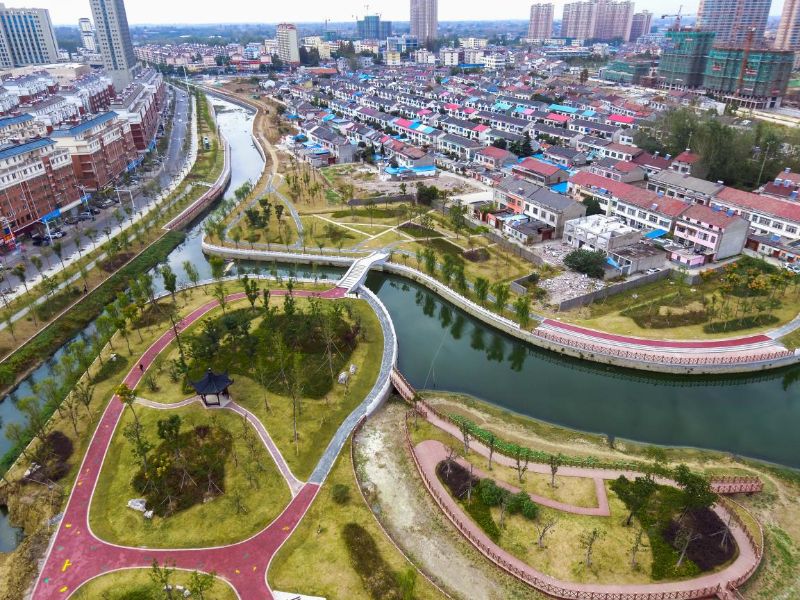 来安水环境综合治理项目三里河公园2